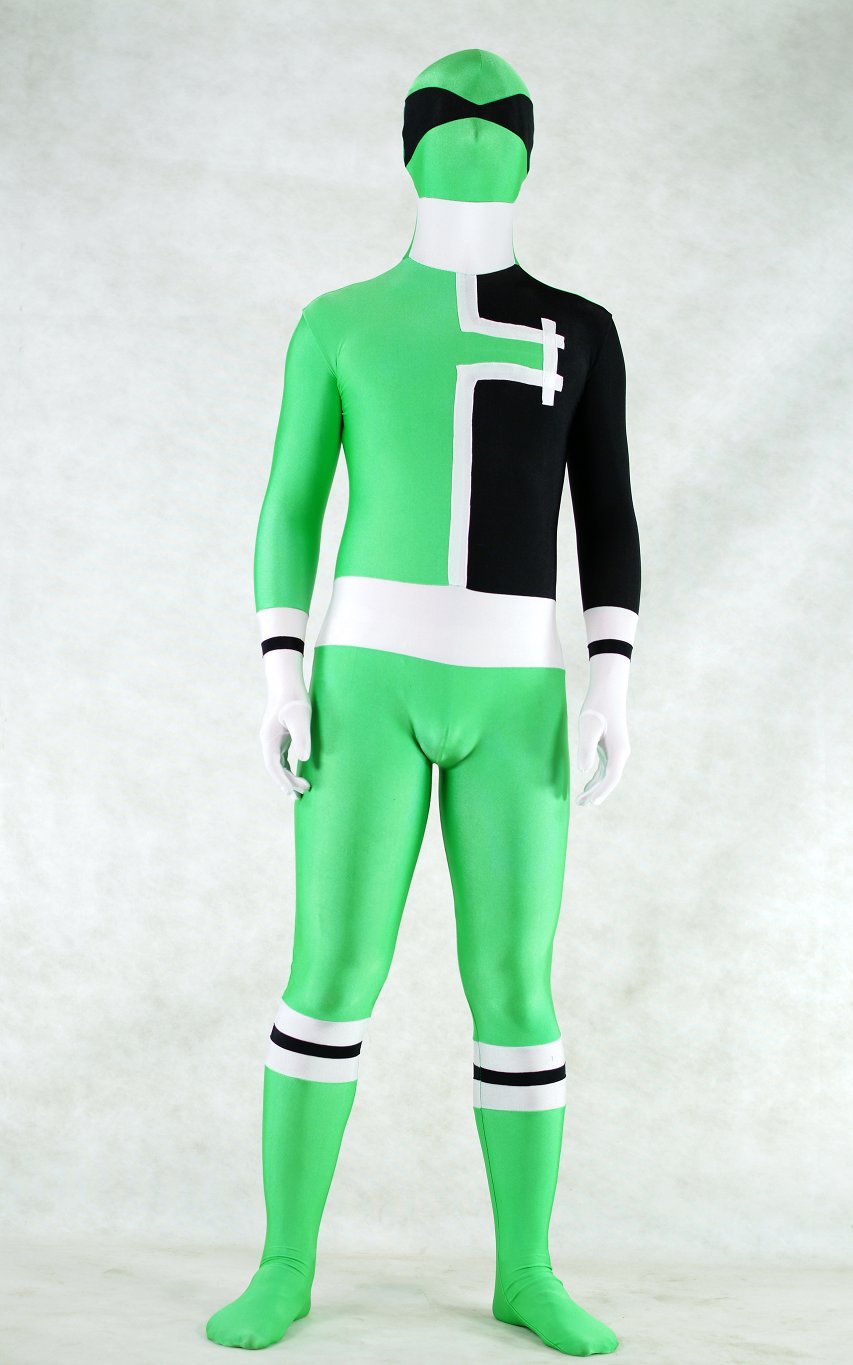 Green Man Halloween Costume Ideas Zentai